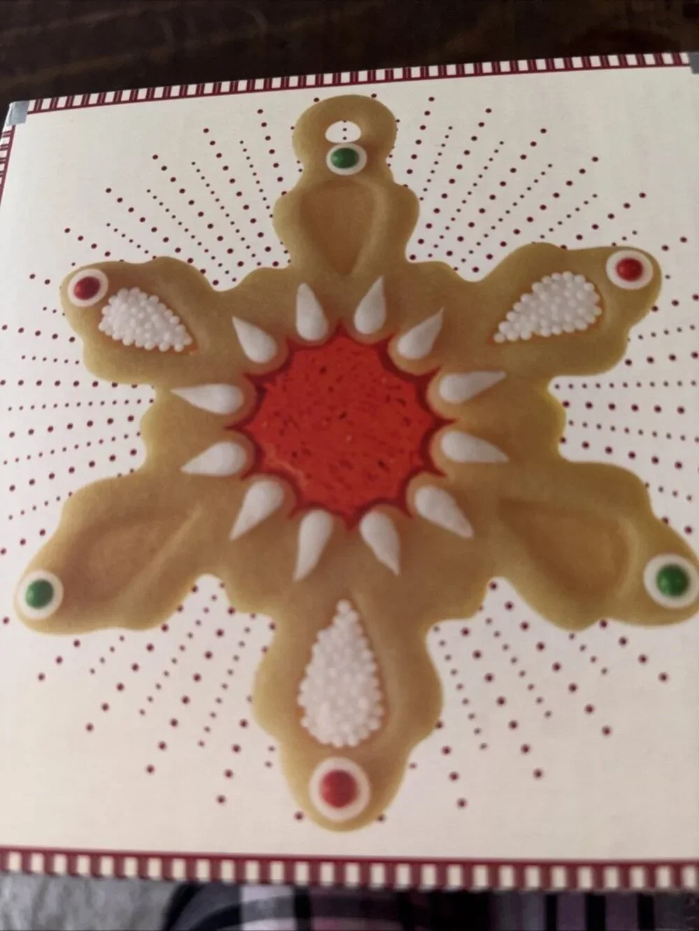 WILLIAMS SONOMA Stained Glass Cookie Cutters set of 4 Christmas ornaments w/box
